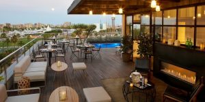 Read more about the article Fire Retardant Sofa Fabrics pair with Architectural Beauty at Top Luxury Hotel in Barcelona